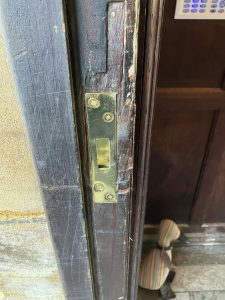 repairing a damaged door lock in Portadown