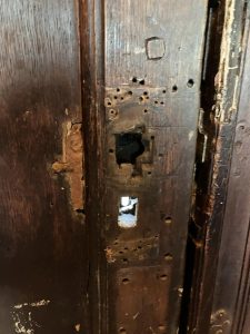 repairing a damaged door lock in belfast