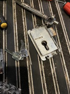 installing new door locks in a home in Downpatrick