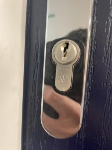 repairing a door lock in Moy