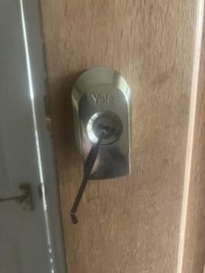 repairing a damaged yale door lock in lisburn